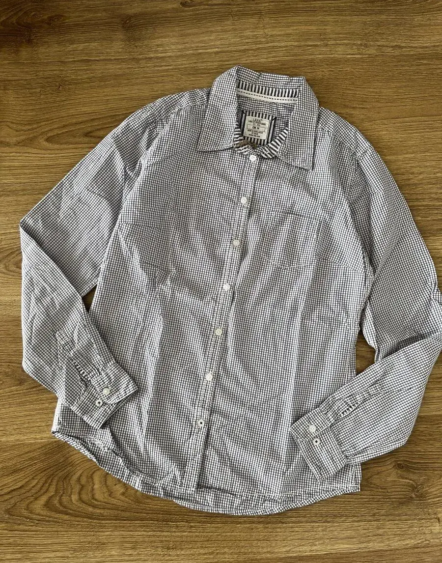 Kostkovaná bavlněná košile L.O.G.G. H&M vel. S 100% bavlna