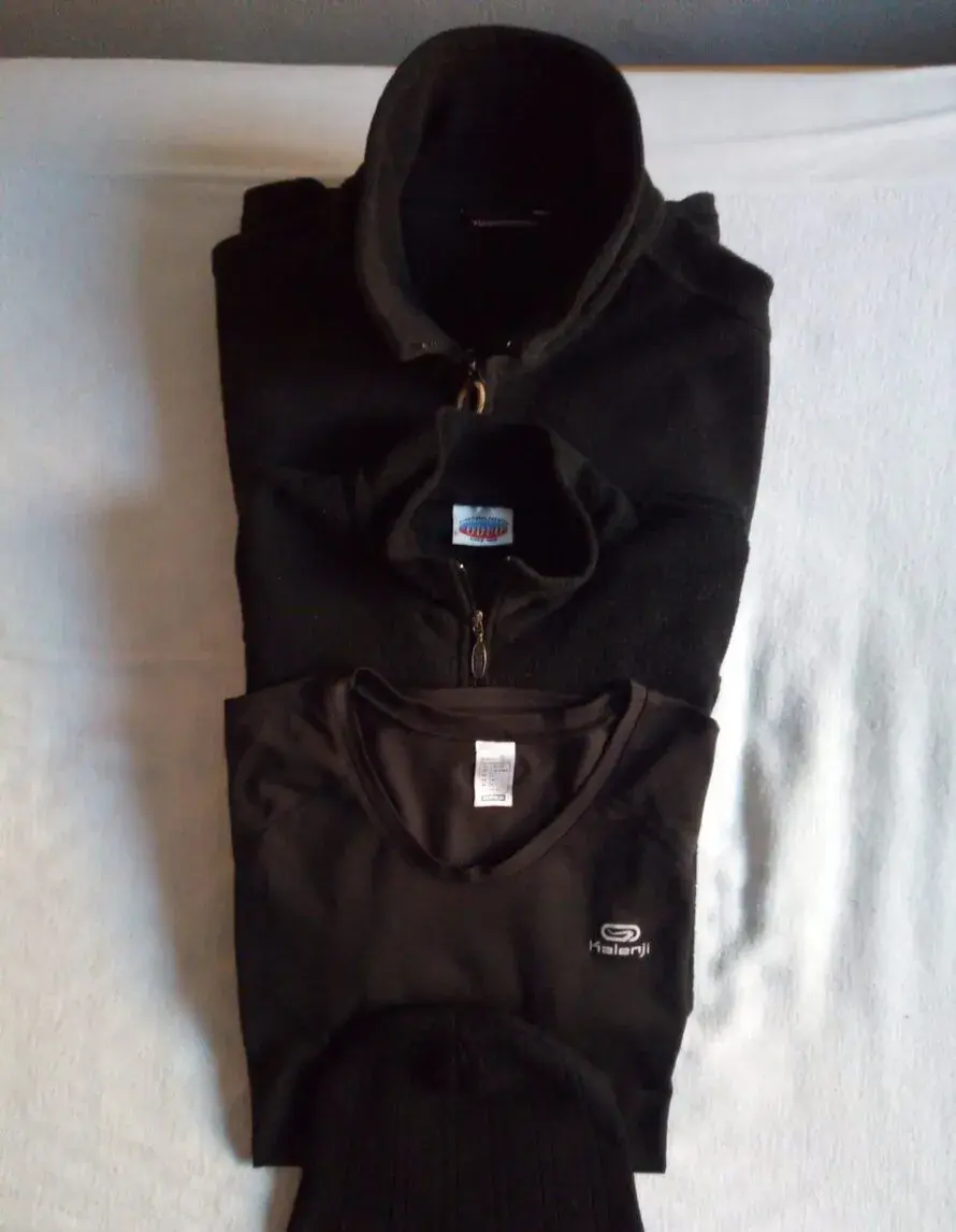 THERMO pulovr ODLO,tričko,FLEECE vesta,čepka,spodky