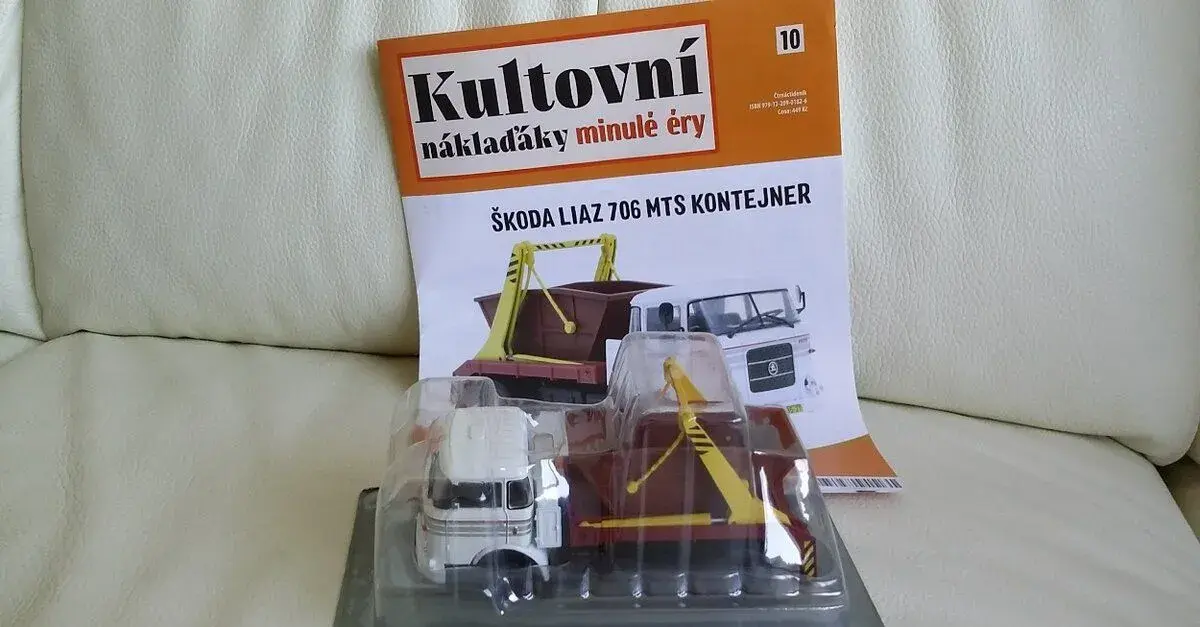 Škoda Liaz 706MTS kontajner, Škoda 706 R DeAgostini 1/43