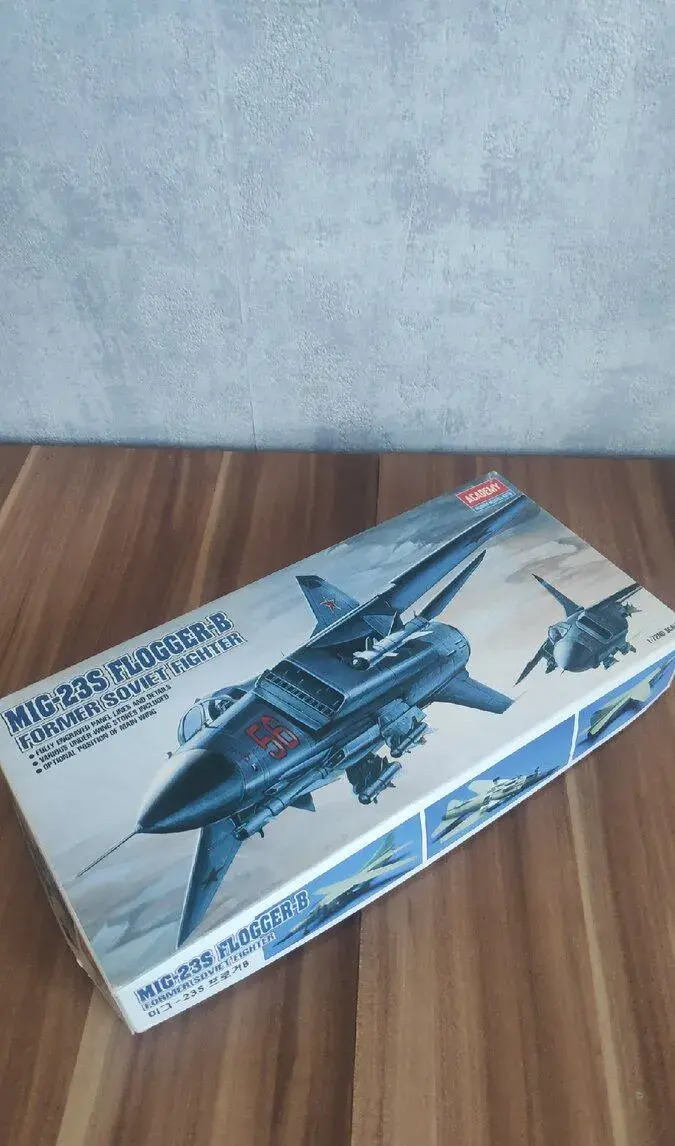 MIG 23 Academy model.
