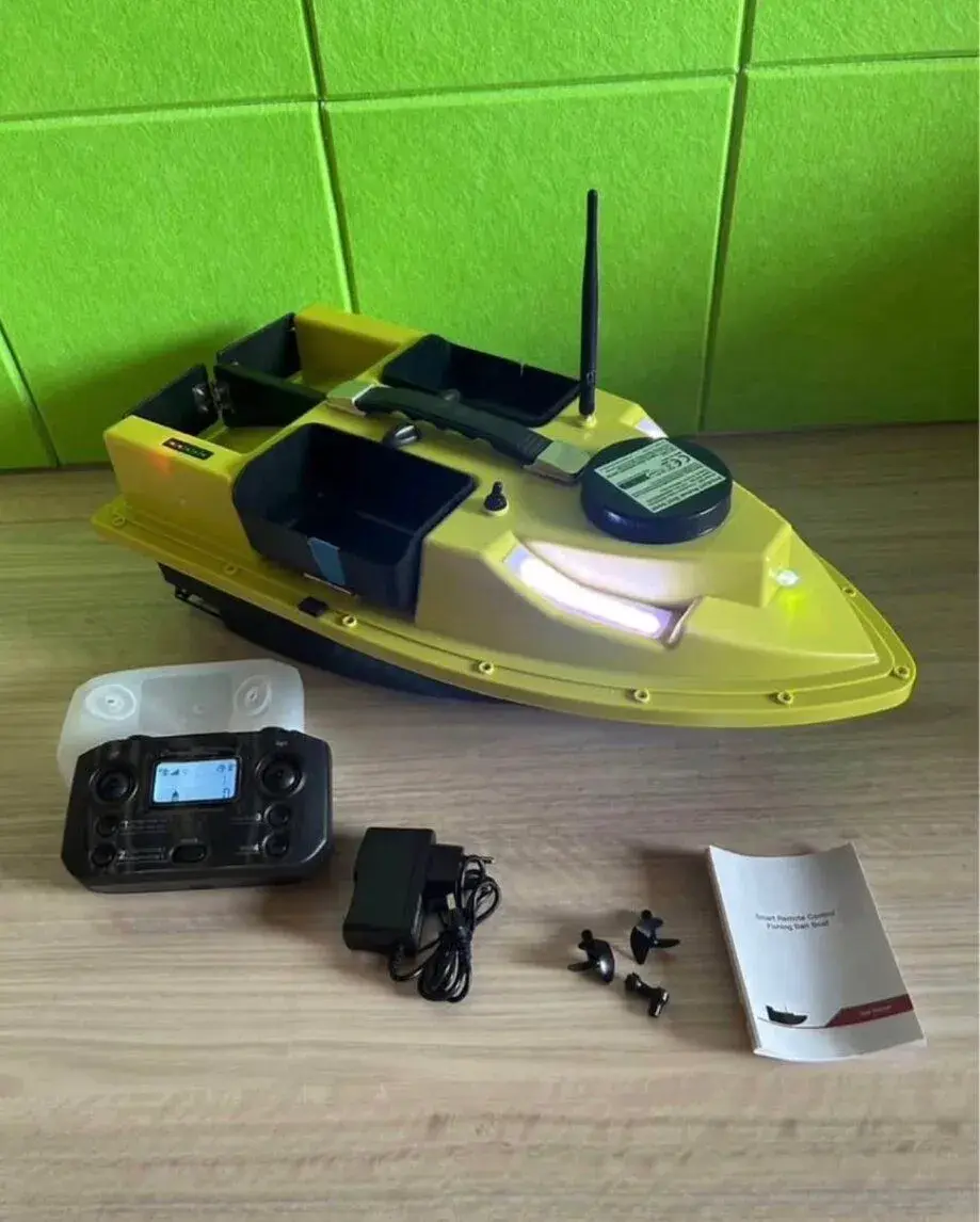 Zavážecí lodička s GPS a čtyřmi komory 12000mAh