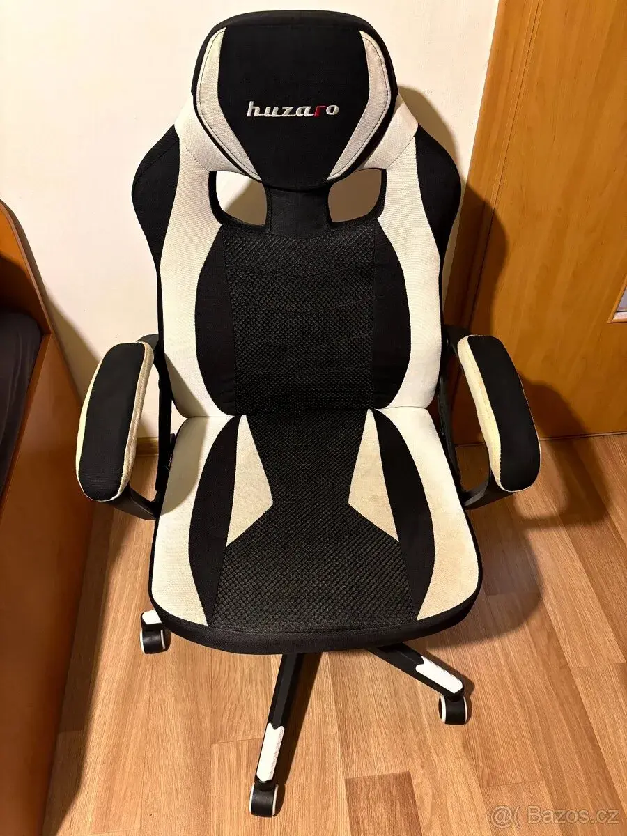 Herní židli Huzaro Force 2.5 White Mesh
