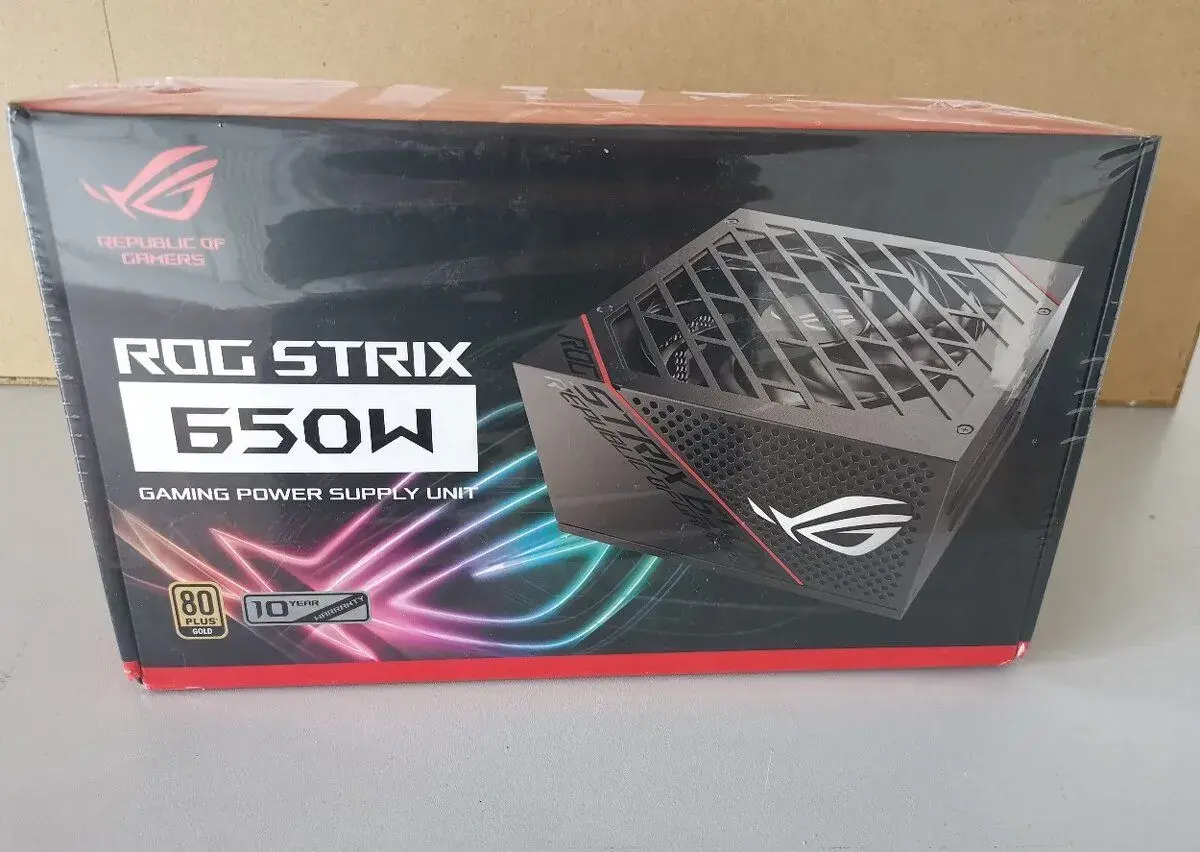 ASUS ROG-STRIX-650G 650W, 80+ Gold , modulárny zdroj