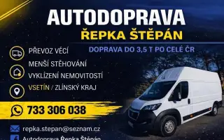 Vyklízení nemovitostí, převoz věcí, autodoprava