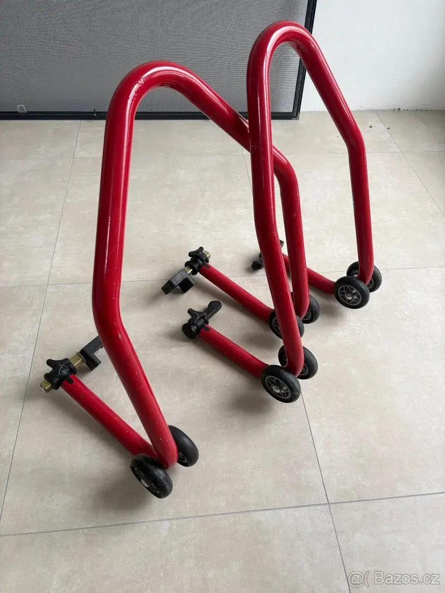 Sada stojanů na moto Bike-Lift (přední + zadní) vč. adaptérů
