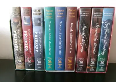 VHS o přírodě.