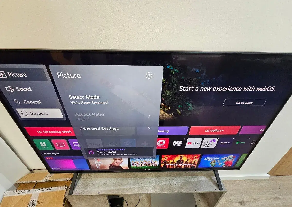 Stav | 55" LG 55NANO81