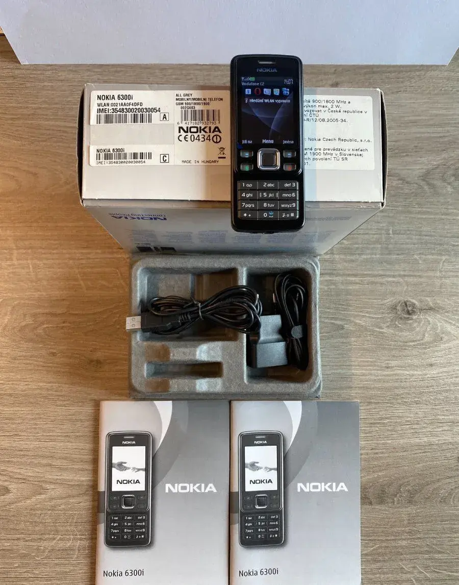 NOKIA 6300i Grey (WI-FI)