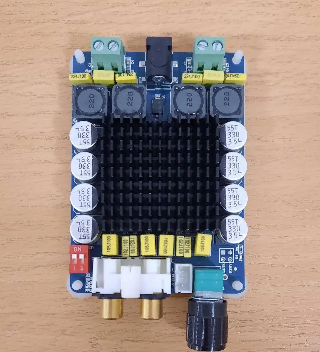 Digitální stereo zesilovač 2x100W s TDA749 - se zdrojem