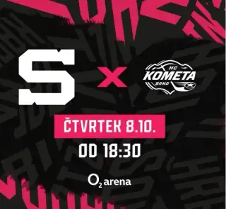 Klubové VIP - HC Sparta Praha - HC Kometa Brno, 8.10.2026