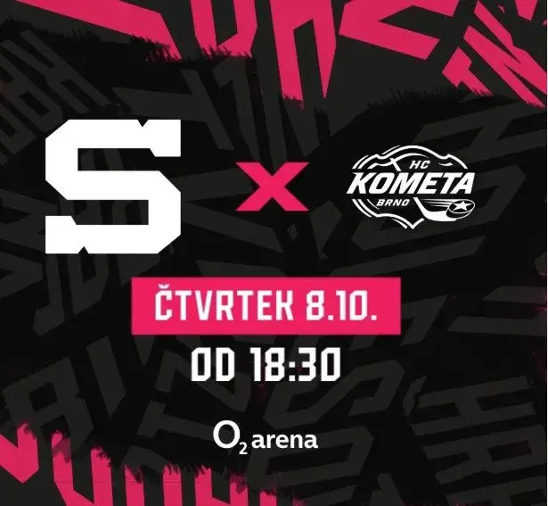 Klubové VIP - HC Sparta Praha - HC Kometa Brno, 8.10.2026