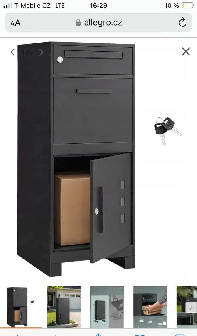 Poštovní schranka na balíky