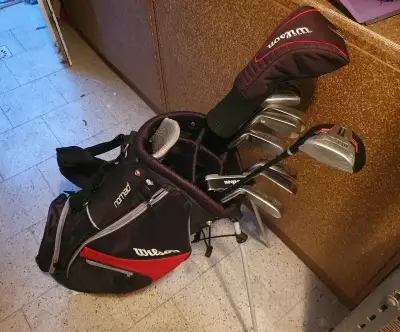 Golfový set a vozík