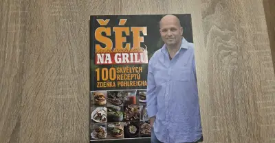 Kniha Šéf na grilu 100 receptů Zdeňka Pohlreicha