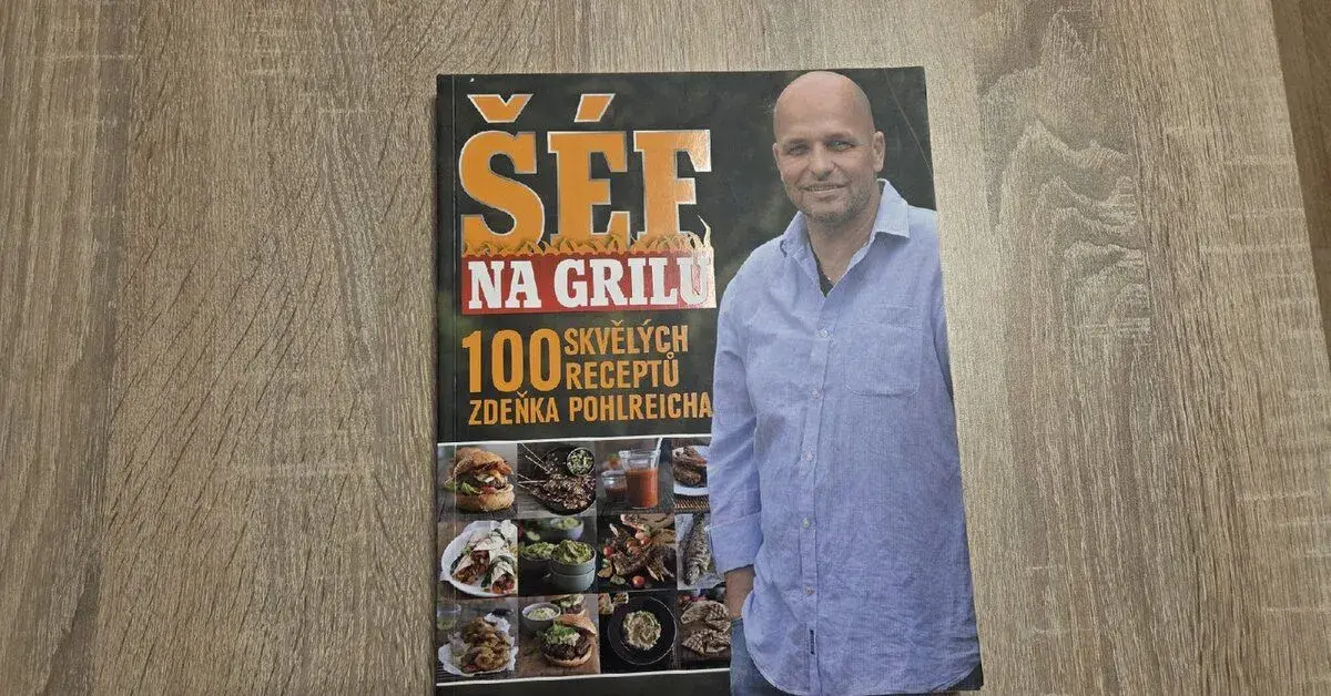 Kniha Šéf na grilu 100 receptů Zdeňka Pohlreicha