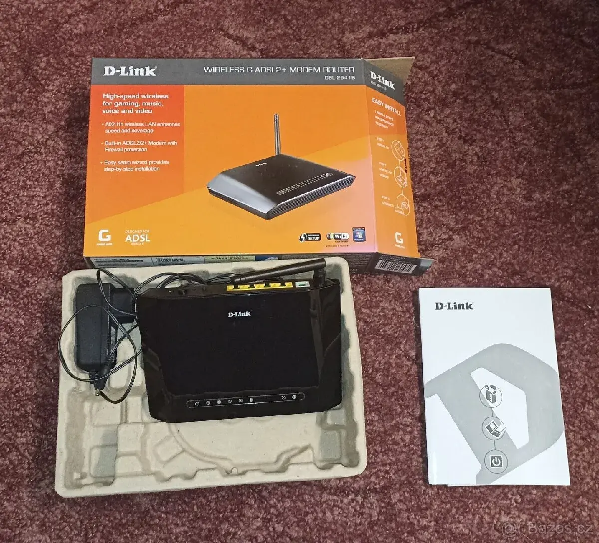 D-Link ADSL 2+ modem router