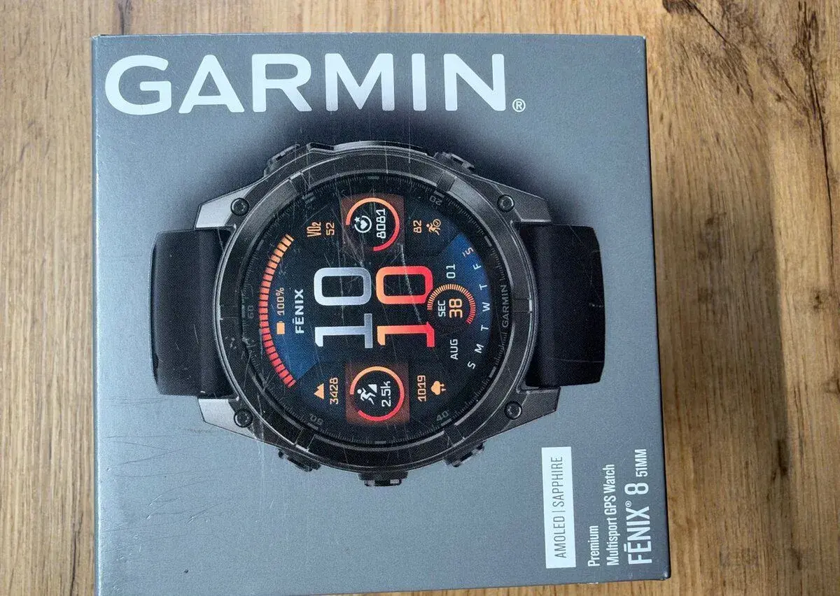 Garmin Fenix 8 51mm AMOLED Sapphire Carbon grey