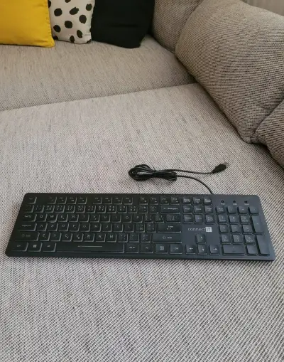 Tenká USB klávesnice CKB-4041-CS zn. Connect IT