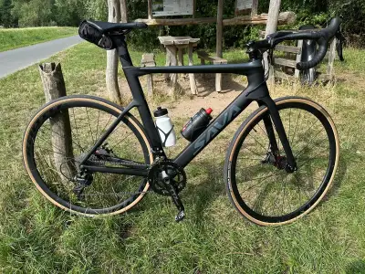 Celokarbonová silnička SAVA-Top stav