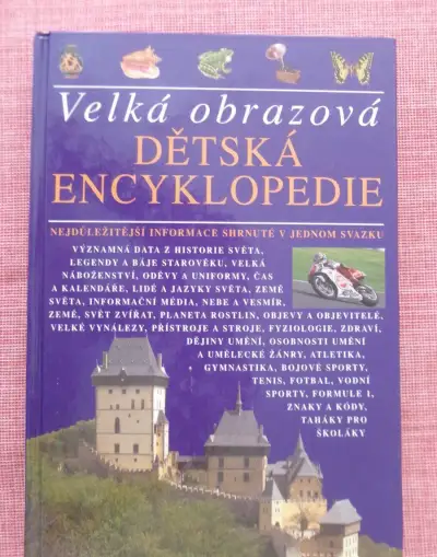 Velká obrazová dětská encyklopedie.