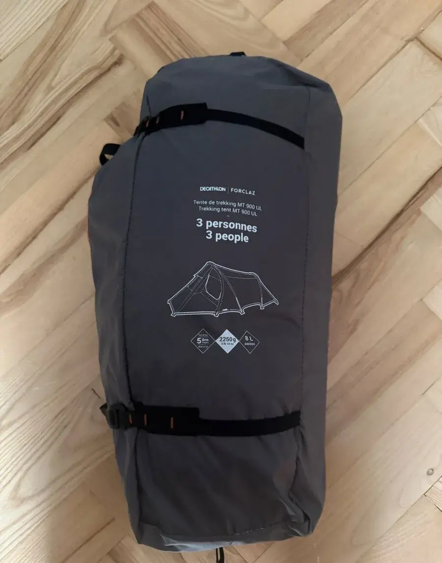 Trekový stan pro 3 osoby SIMOND MT900 UL – nový, ner