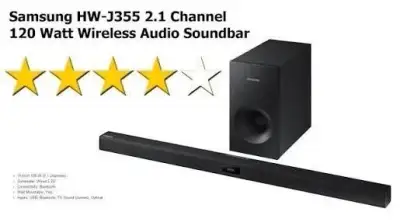 Soundbar SAMSUNG 2+1, 120W, dálk.ovlád., pův.cena 4tis