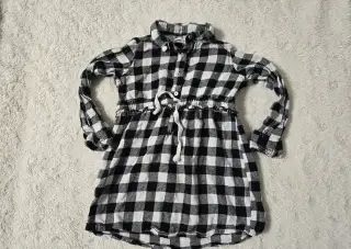 Dívčí košilové šaty