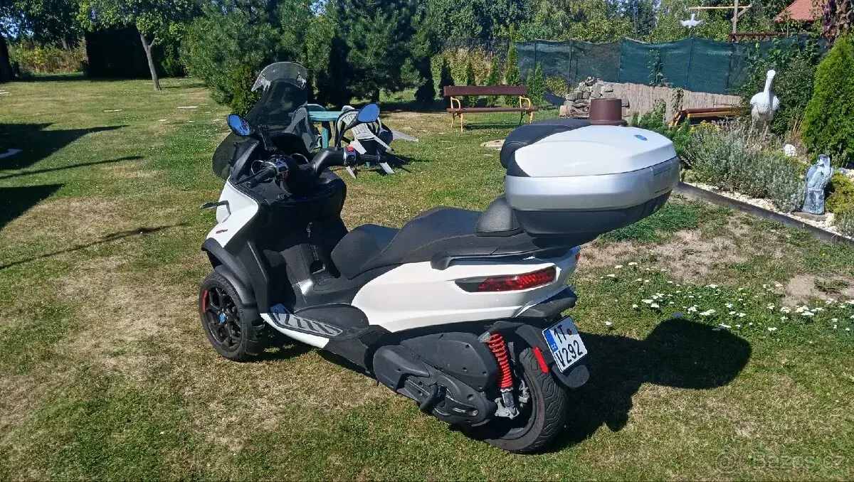 Piaggio MP3 500 HPE Sport, ČR, serviska, DPH, 1.majitel