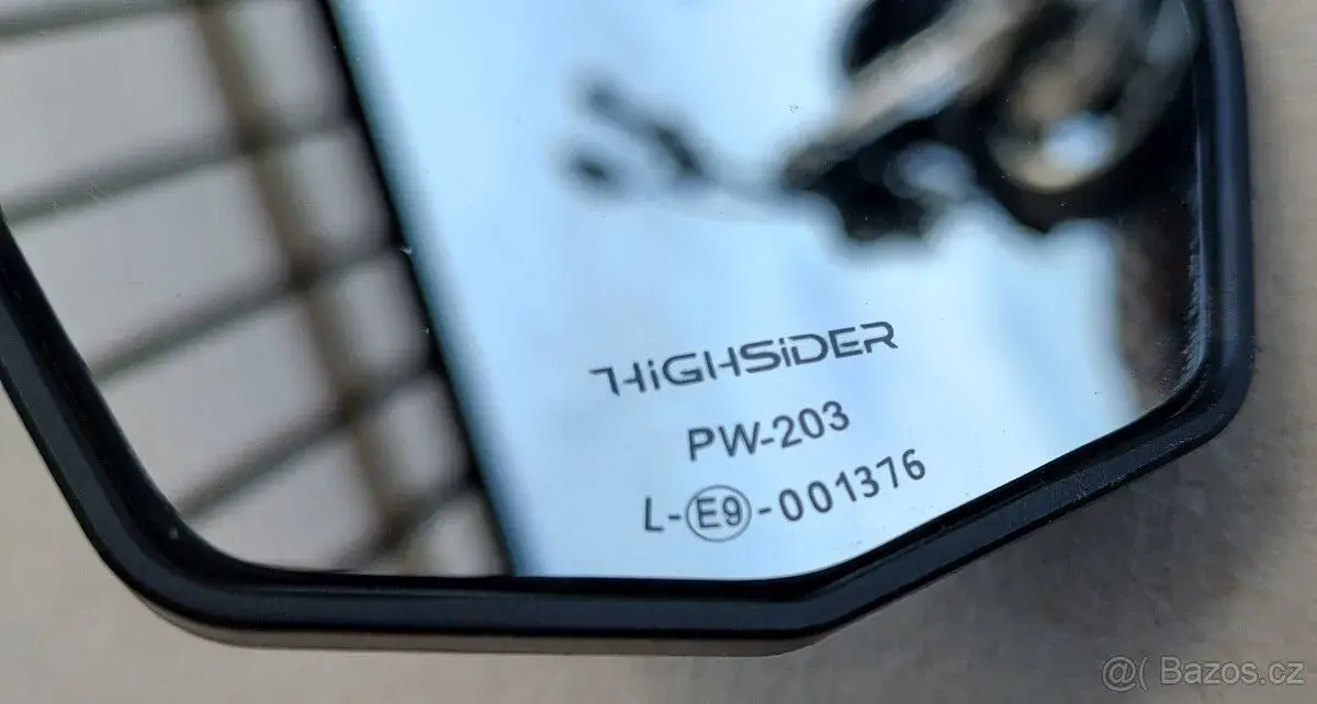 zrcátka Highsider PW-203 s blinkrem + hefty