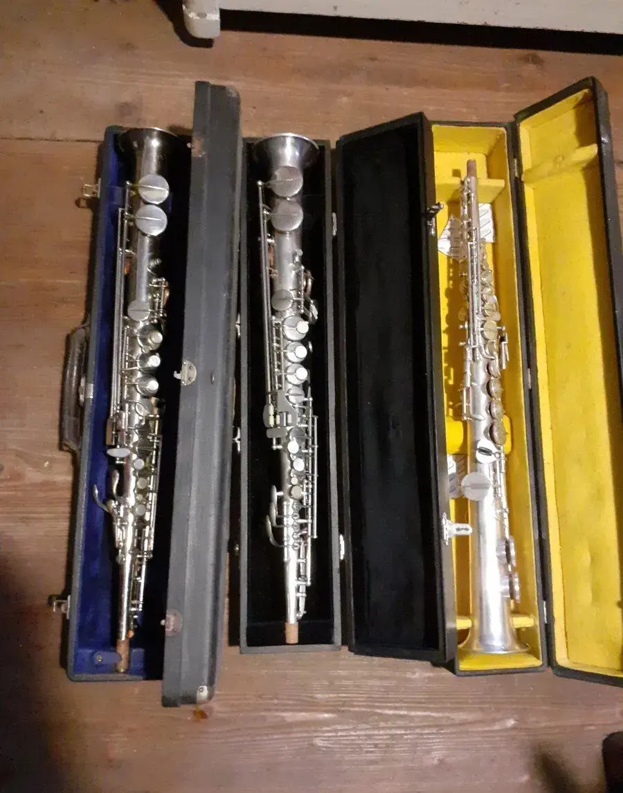 Soprán saxofon.Kohlert,York,Pierret