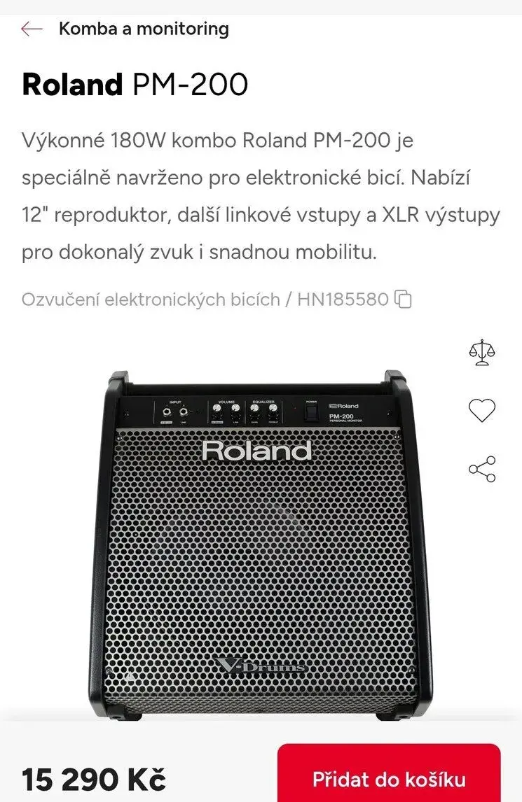 Kombo ROLAND PM-200