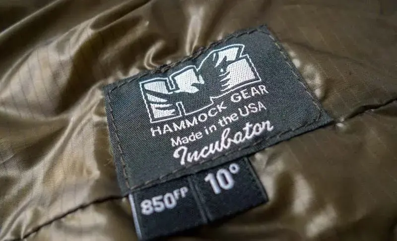 Zimní underquilt pod hamaku HG Incubator