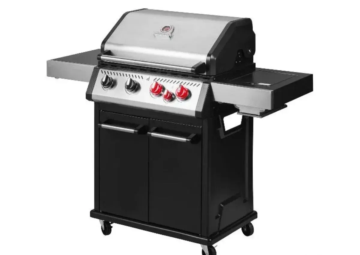 Plynový gril 4+1 keramický hořák 800 °C Memphis, 19,7 kW