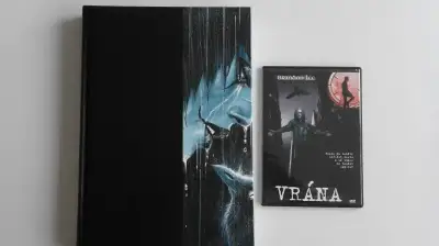 Komiks VRÁNA + DVD Film (perfekt stav)