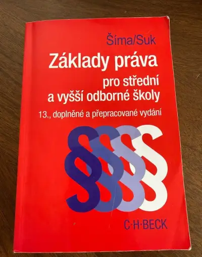Základy práva pro střední a vyšší odborné školy, 13. Vydání