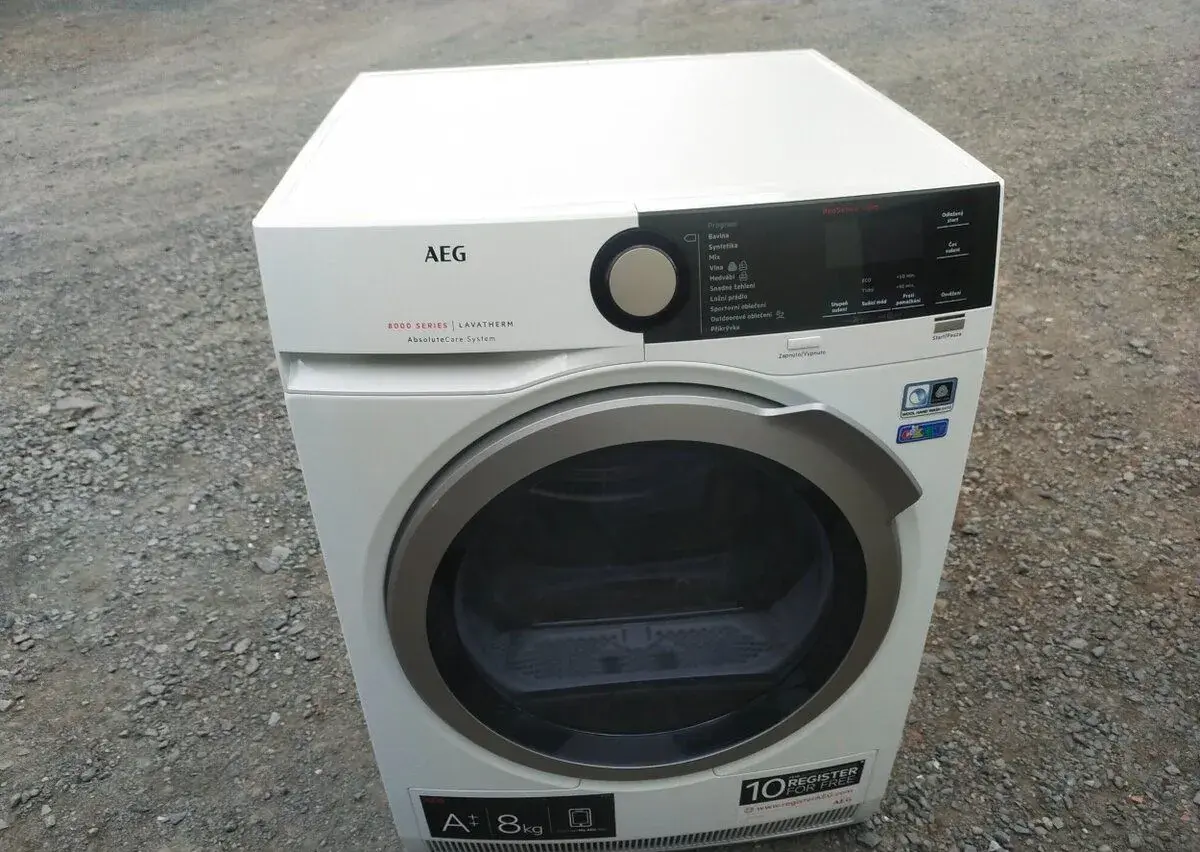 Dig.susicku zn.--AEG S TEP.CERPADLEM --8KG--DOVEZU--