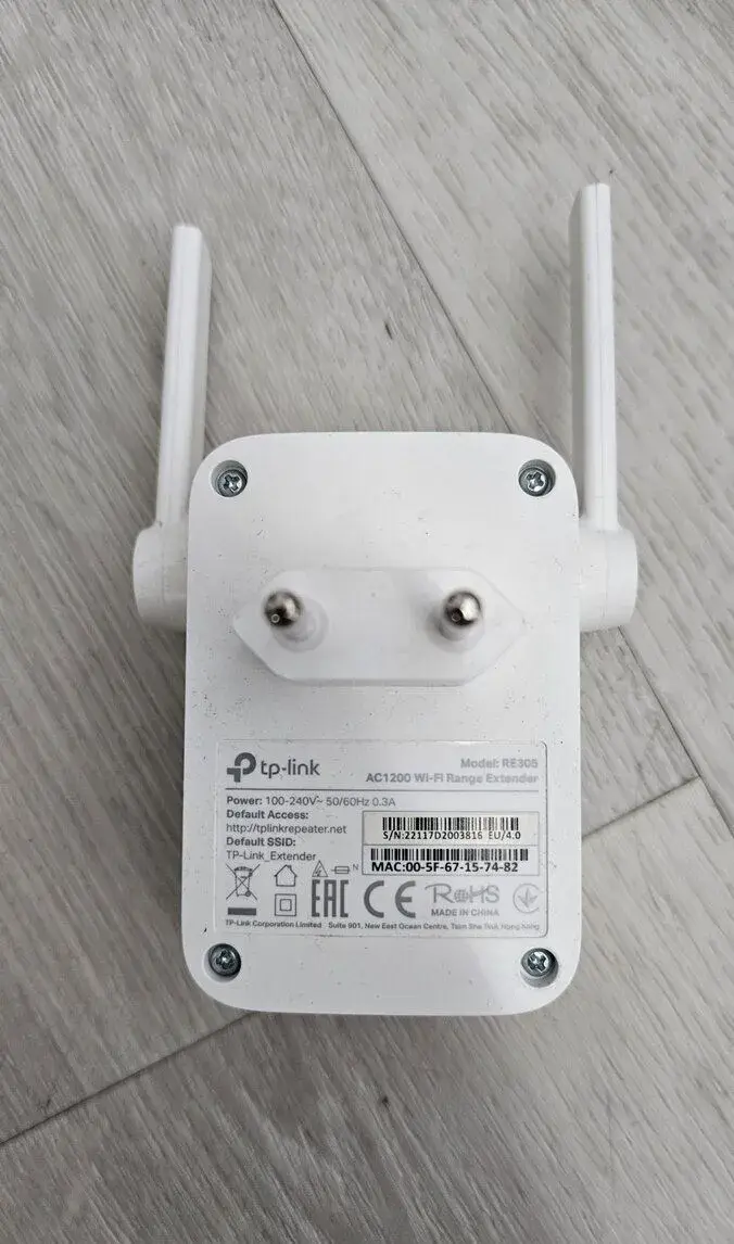 wi-fi extender, wi-fi opakovač tp-link RE 305