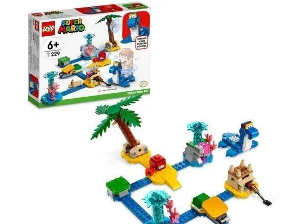 LEGO® Super Mario™ 71398 Na pláži u Dorrie – rozšiřující set