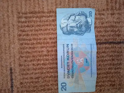 20 kčs rok 1970