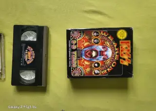Rarita KISS originální VHS 3-D kazeta PSYCHO CIRCUS