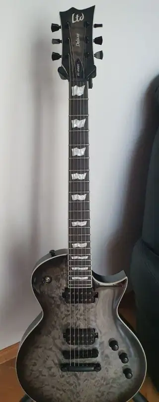 Nehraná elektrická kytara ESP LTD Eclipse EC-1000T