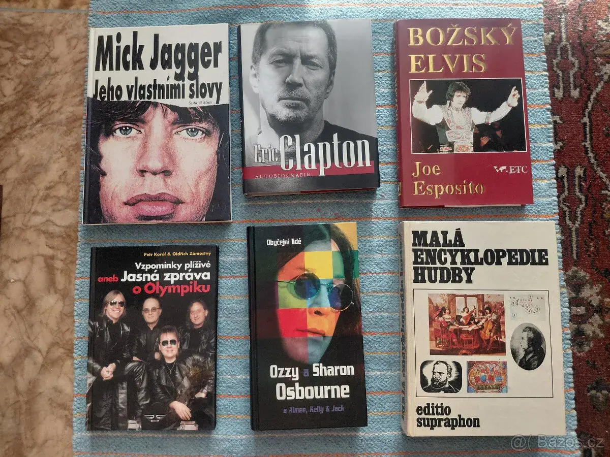 Knihy o rockových skupinách