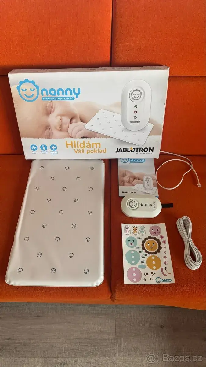JABLOTRON Nanny BM-02 – monitor dechu miminka