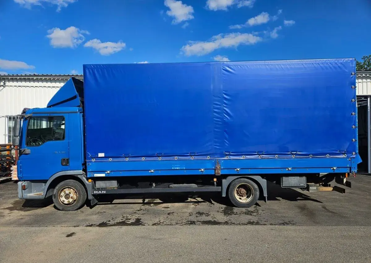 MAN TGL 7.180 – 7,5 t – 180 PS – NOVÁ STK – HYDRAULICKÉ ČELO