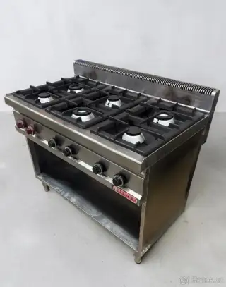 PLYNOVÝ SPORÁK BERTOS G7F6MP – 6 HOŘÁKŮ