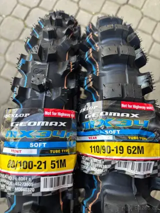 DUNLOP MX 34,110/90-19.80/100-21