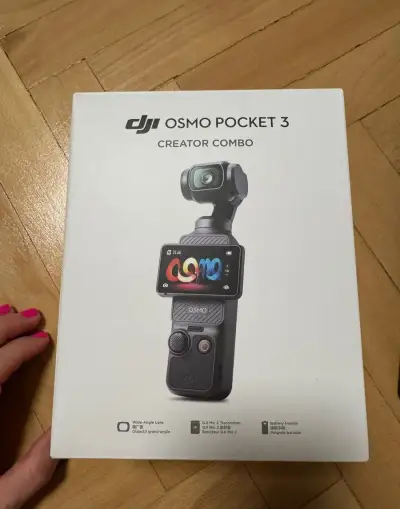 DJI Osmo Pocket 3 Creator Combo – kamera s příslušenstvím