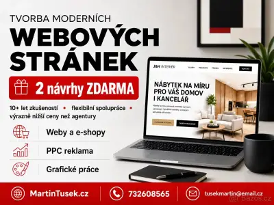 ⭐ Profesionální tvorba webů a e-shopů • SEO • PPC reklama