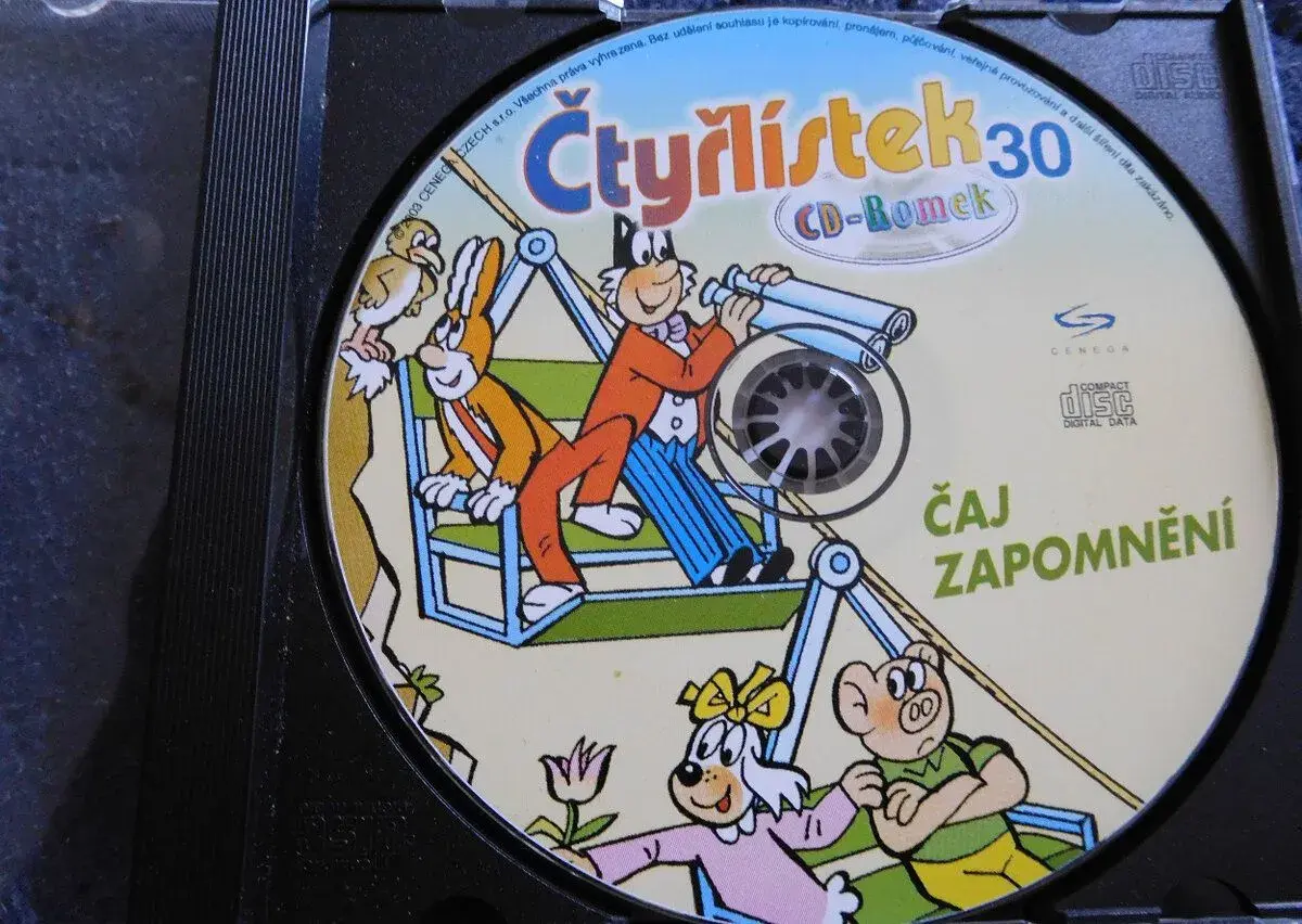 RETRO PC HRA - Čtyřlístek 30 čaj zapomnění