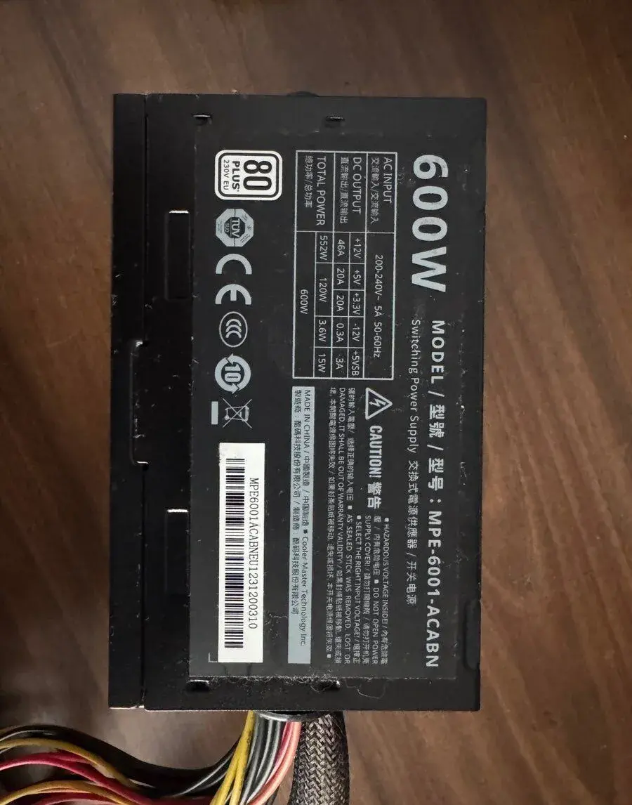 Pc zdroj 600w